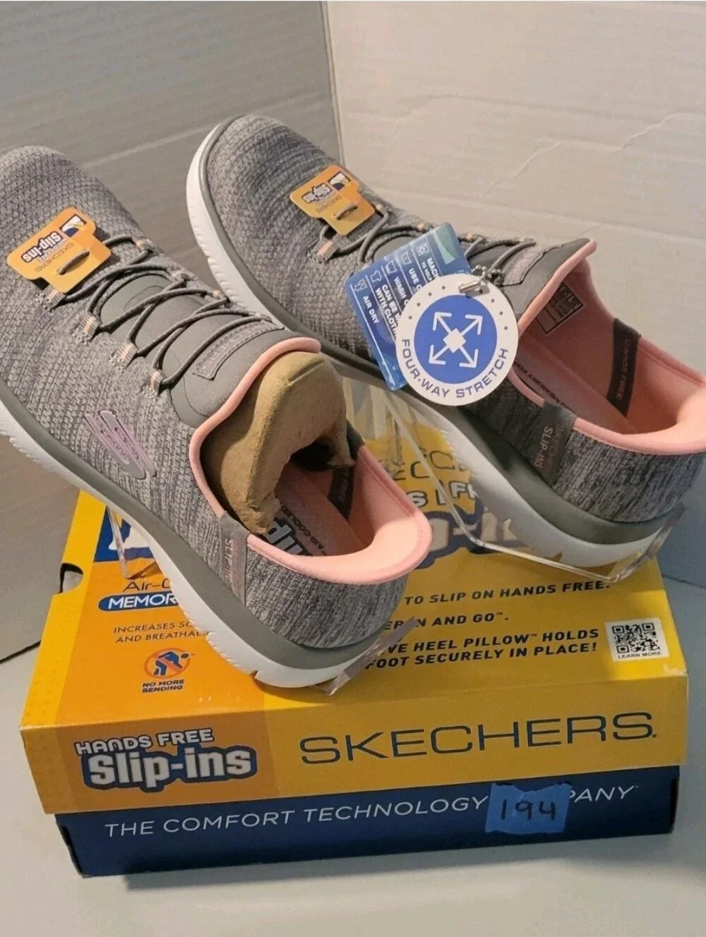 NEW ~Skechers Slip-Ins Sport: Summits ~ Vegan ~ Women's Sz 6.5 Shoes